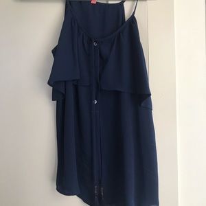 Blue tank top